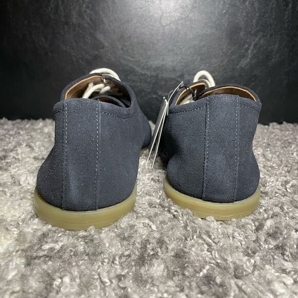 NWT Zara Soft Split Leather Derby Shoes